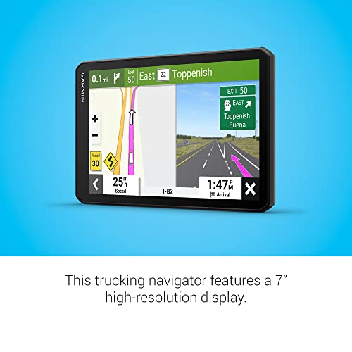 Garmin 010-02739-00 Dēzl™ Otr710, Large, Easy-To-Read 7 Inch Gps Truck Navigator, Custom Truck Routing, High-Resolution Birdseye Satellite Imagery, Directory Of Truck & Trailer Services thumb #2