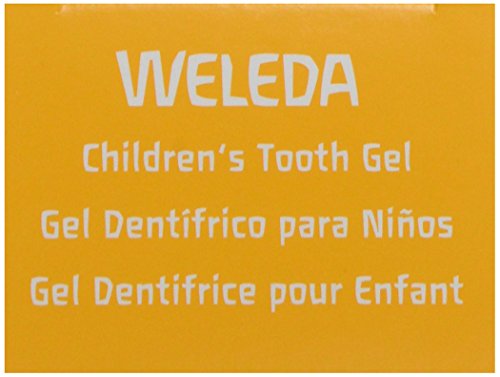 Weleda Oral Care Children's Tooth Gel, 1.7 Fluid Ounce (Pack Of 1), Fluoride Free, Spearmint Flavor, Plant Rich Toothpaste With Calendula, Silica And Fennel #TOP6