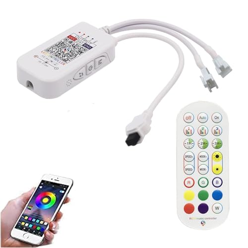 La confezione include 1 telecomando Bluetooth compatibile con musica IR (non batteria inclusa)