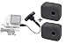 3.5mm Stereo Mic for GoPro Microphone Mic Adaptor Adapter for Go Pro Hero 3 Hero 3+ Hero 4 / and for Android Iphone Computers Tablets and 2 Windslayer Wind Noise Reduction Foam Bundle by SublimeWare