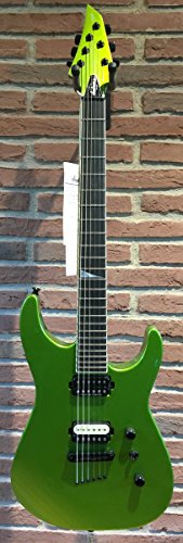 Jackson Custom Select SL2 HT Lime Green - Les Beatles, Paul McCartney, John Lennon, RIngo Starr, George Harrison Jackson Custom Select SL2 HT Lime Green