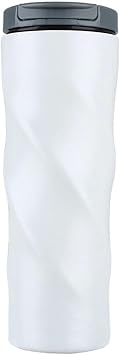 Komple 304 L Çelik Beyaz 500 ml Kahve Termos Mug cin229by