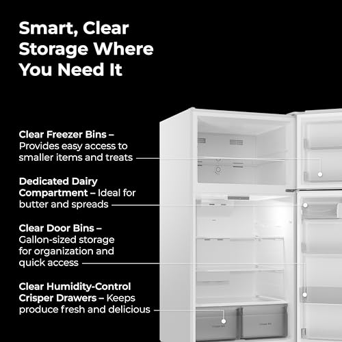 Image of Kenmore 25 cu. ft. 33 inch Wide Top Mount Refrigerator - White