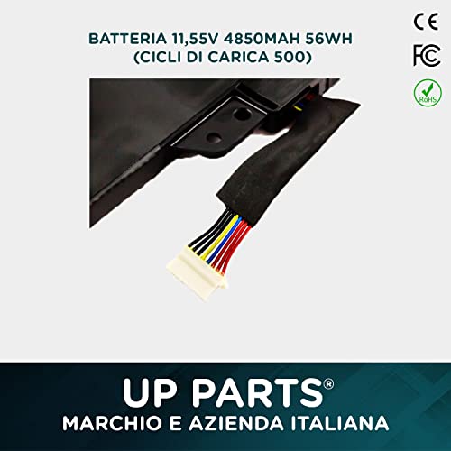 UP PARTS® Batteria HP TT03XL 933322-855 (56Wh) per...