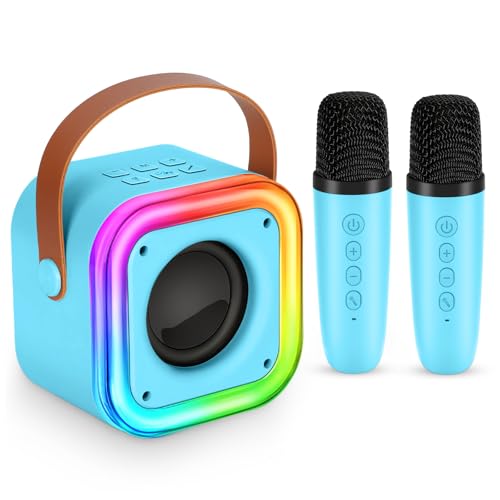 Spinosaurus Mini Karaoke Machine for Kids - Blue