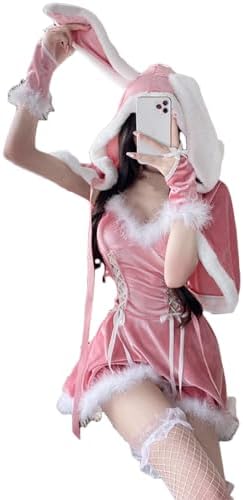 Amazon | [VEROMAN] クリスマス ウサギ うさぎの耳付き サンタ