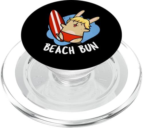 Beach Bun Divertente Spiaggia Pun PopSockets PopGrip per MagSafe
