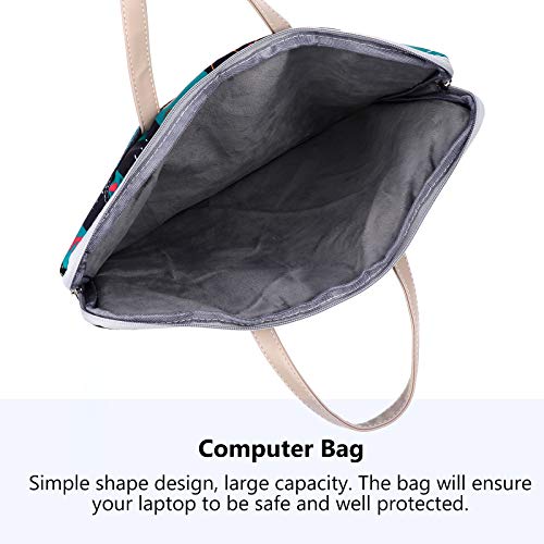 LUOZZY Bolsa para notebook com desenho animado bolsa para computador feminina (estampa de gato)