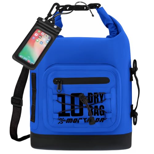 Image of MORXPLOR Dry Bag Waterproof,5L /10L /20L /30L /40L /55L Roll Top Dry Bag Backpack with WaterProof Phone Case for Swim,Kayak