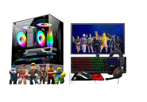 Kit Gamer Completo para Crianças PC Intel I5 16GB RAM 240GB SSD