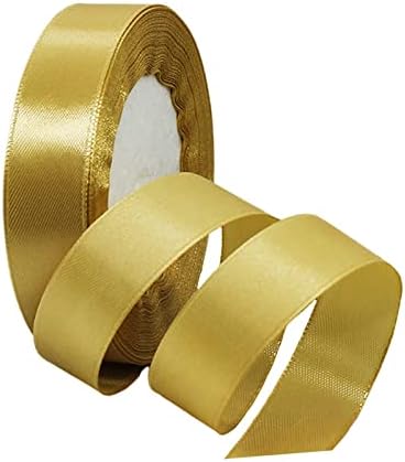ATBEAMEN Red Ribbon 6mm for Gift Wrapping 91M, Double Sided Red Satin Ribbon 6mm Thick Fabric Ribbon for Crafting Cake Ribbon,Hair Bow Ribbon,Balloon,Christmas Decoration,Wedding Car Ribbon