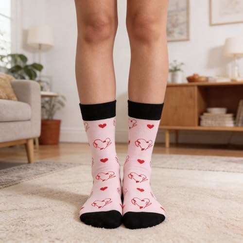 Image of Funny Socks for Women and Teenage Girls, Cute Crazy Unique Novelty Gifts | Gifts for Valentines Birthdays Easter Mothers Day Christmas Stocking Stuffers