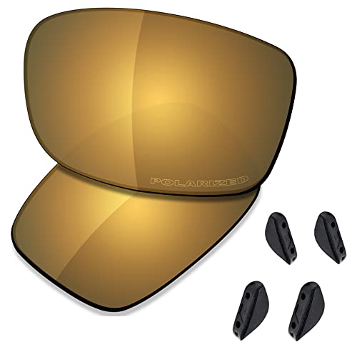 Image of SAUCER Premium Replacement Lenses & Nosepads for Oakley Fives(4+1) Squared OO9238 | OO9214 | UV400 Protection, Anti-Scratch