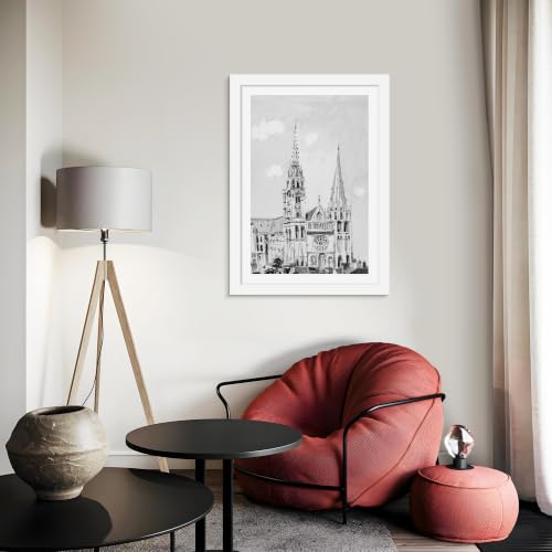 Image of Picrit 19x27 White Poster Frame, Picture Frame for Wall, 3 Pack