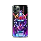 Generic Phone Case Gundam Head Color Compatible with iPhone 12 11 X Xs Xr 8 7 6 6s Plus Mini Pro Max