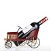 Produktbild NO LOGO WHZJXB-ZYP Moderne Statue Dekorative Weinregal Wecker Weinhalter Vintage Pickup Truck Weinflaschenhalter