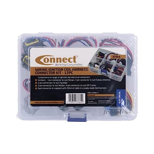 Kit de conectores de bobina de encendido surtidos Connect 37664 para reparar fallos de motor