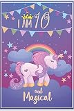  I am 10 and Magical: Unicorn Birthday Journal Draw and Write Notebook for Kids 10 Year Old Girl Birthday Gifts