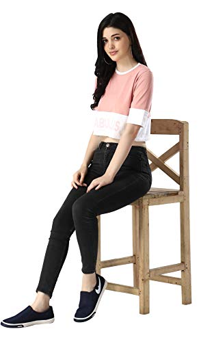 Image of DHRUVI TRENDZ T Shirt for Women | Women T Shirt | T Shirt Women | Casual Loose Fit | Slim Fit T Shirt for Women | T-Shirt for Women | Tops for Women