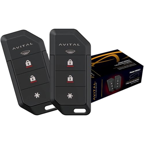Avital 3103LX 1-Way Security System with Keyless Entry/Flashing Parking Lights