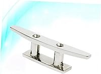 Vista 7 de Mikikit 5 tacos de barco Accesorios de barco de acero inoxidable marino Base abierta de acero inoxidable Tabla de clip de metal Accesorios