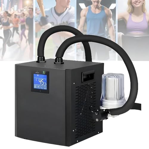 MIAOXIAOLONG Enfriador De Inmersión En Frío, Máquina Enfriadora De Agua para Baño De Hielo con Bomba Y Filtro, Fácil Instalación para Gimnasio En Casa