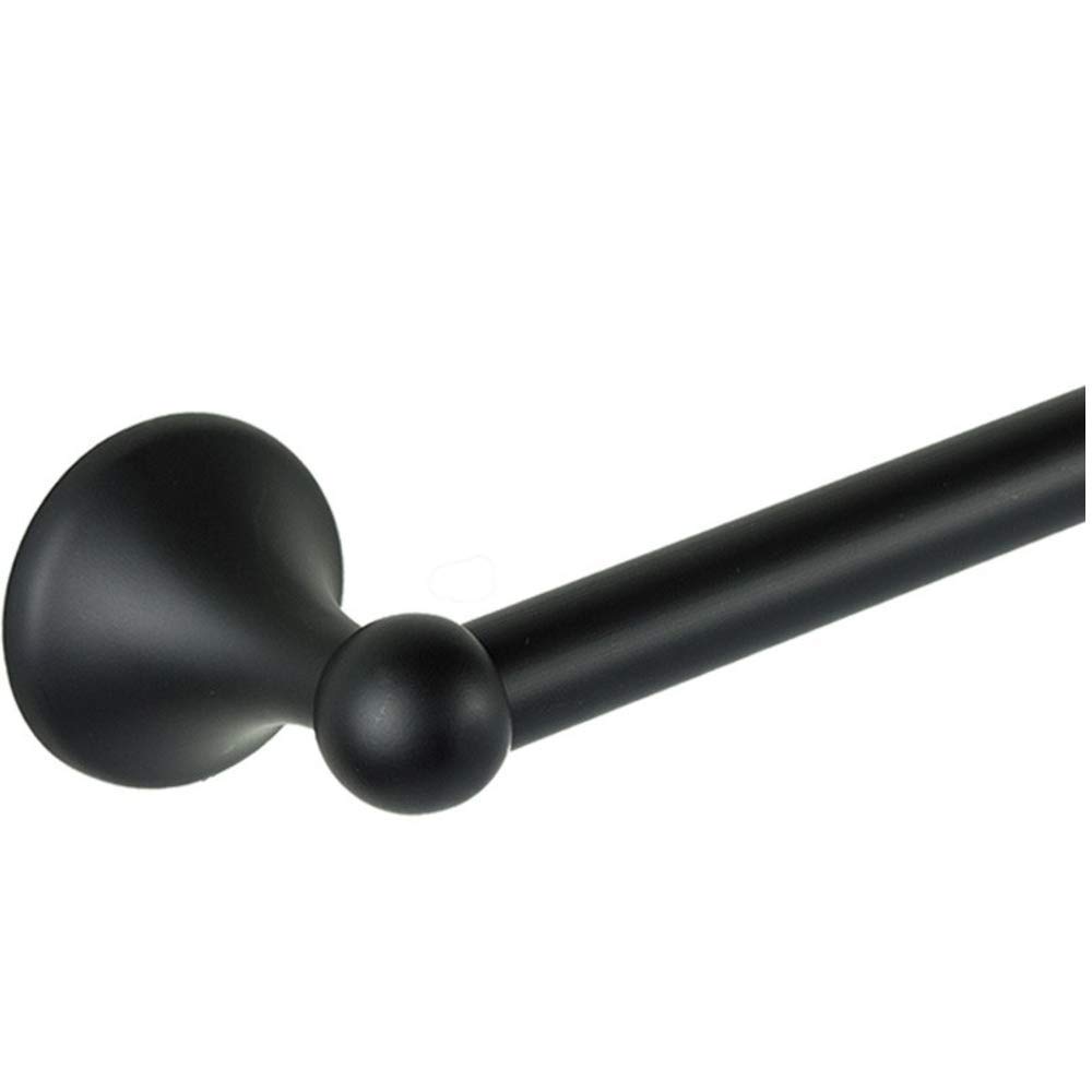 4-Piece Bathroom Hardware Accessory Set with 24" Towel Bar (Matt Black, Accessory Set with 24" Towel Bar)