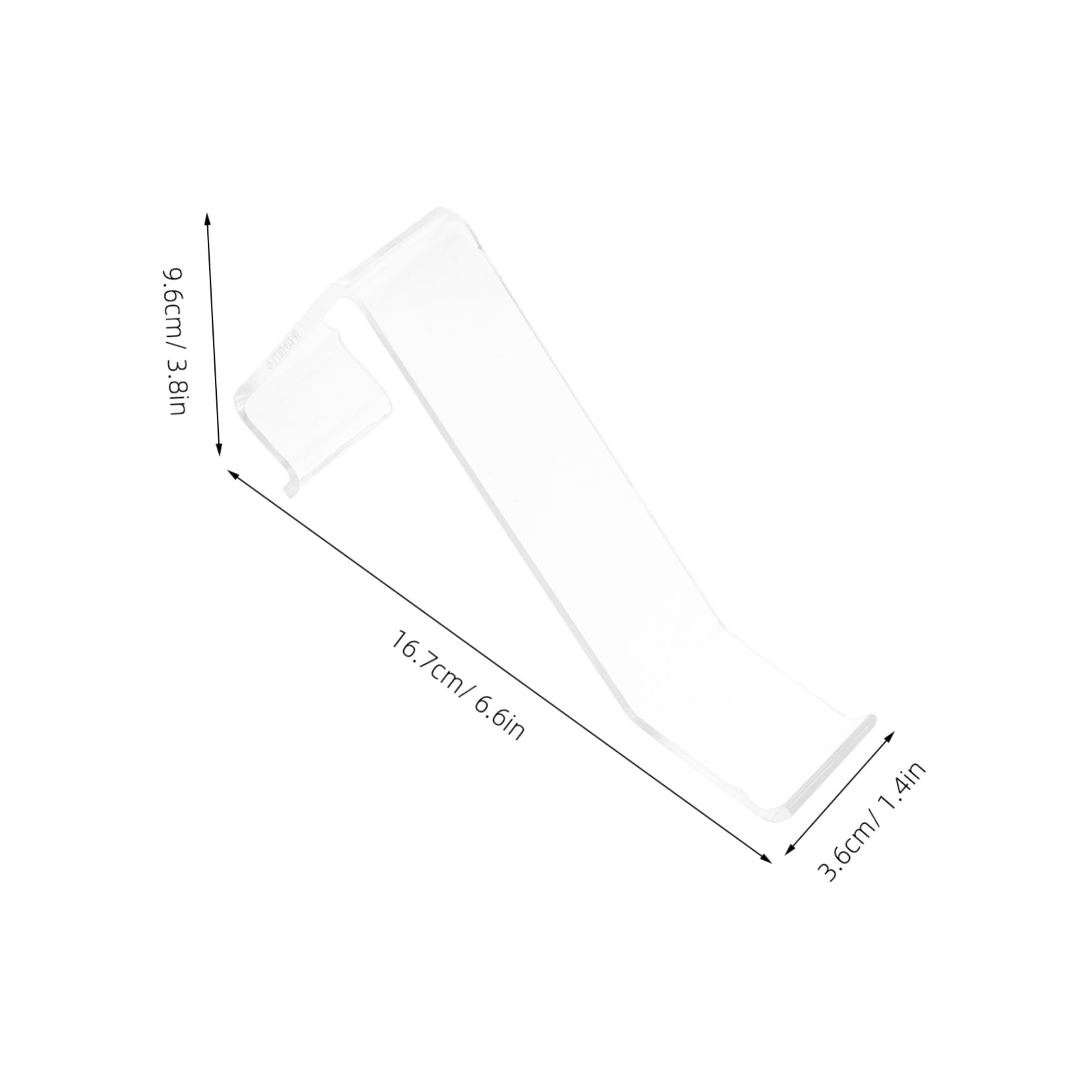 FUNOMOCYA Elegant Acrylic Shoe Display Stands Organize Your Shoes Attract More Customers