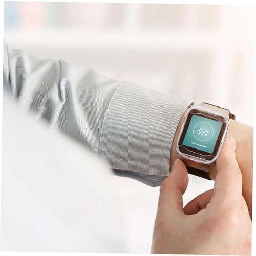 Fundas protectoras para reloj inteligente carcasa de TPU transparente con protector de pantalla 7