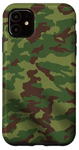 iPhone 11 Russia Russian Flora Camo Camouflage Army Military Pattern Case