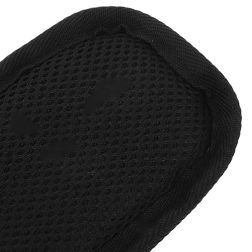 Instalación fácil de hombreras para mochila de tela negra con almohadillas protectoras extraíbles 6