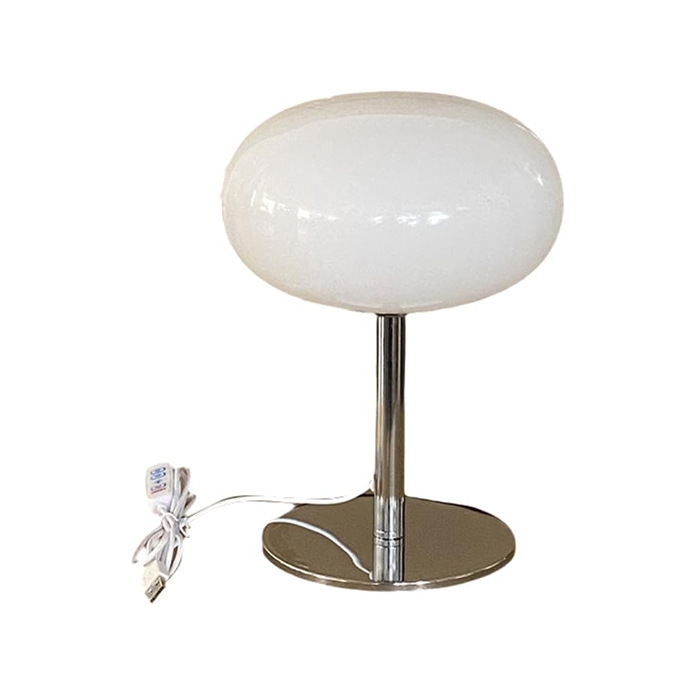 Istovo Girls Light Table Lamp Lollipop Bedside Lamp For Nightstand With 3 Color Dimmable Usb Lamps For Bedroom Room Desk Reading B
