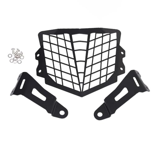 Grille phare CRF300L et CRF250L : protection en acier robuste face aux projections de pierres