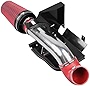 4' Cold Air Intake Kit Filter Replacement for 02-06 Escalade / 99-06 Silverado/Sierra /00-06 Yukon Red