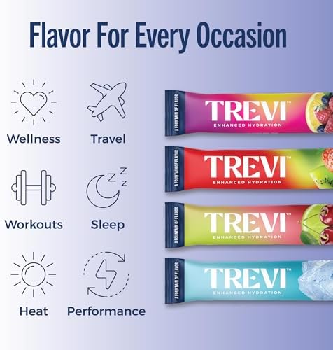 TREVI Electrolytes Powder Packets, Sugar Free Hydration, Favorites 28 Count — view 6