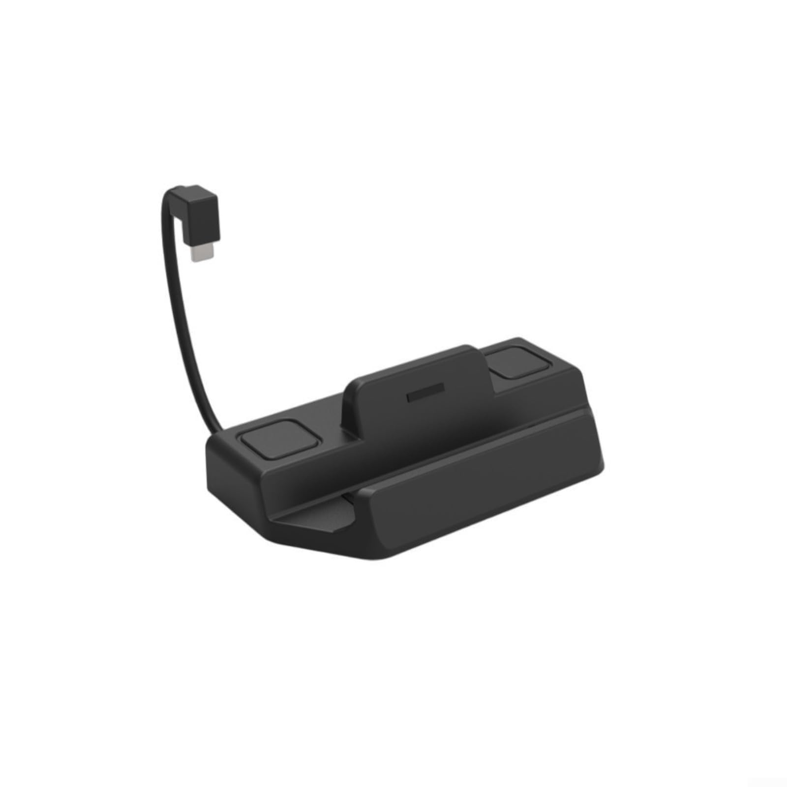 Docking station Gigabit Ethernet 4K60 per Steam Deck e per ROG, Hub di ricarica rapida con design ABS compatto 15x75x4cm per una configurazione di gioco coinvolgente nera