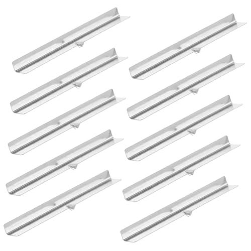 KALLORY Stainless Steel Candle Wick Holder 10pcs Wick Setter Tool DIY Accessories