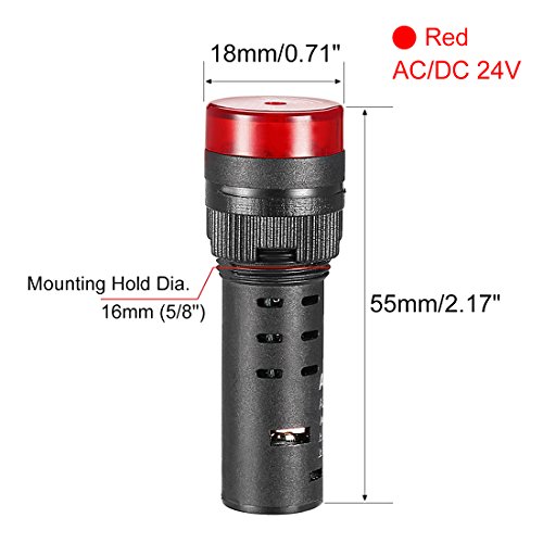 Sourcing map - Spia da cruscotto a LED di colore