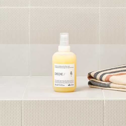 Image of Davines DEDE /Leave-In Hair Mist, Lightweight Conditioner for All Hair Types - Frequent Use Spray to Detangle, Moisturize, and Remineralize with White Hibiscus, Weightless