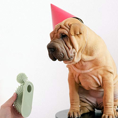 UKCOCO Brinquedos para Mastigar Cachorros Em Forma de Caracol Cachorro Escova de Dentes Brinquedos B