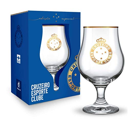 Taça Dublin Cerveja 400ml - Cruzeiro Série Ouro Brasfoot