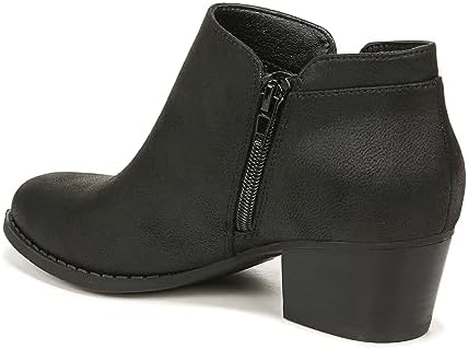 LifeStride Womens Blake Zip Ankle Booties Black 8 M | Image 4