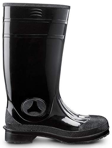 SR Max Montauk, Unisex, Black, Soft Toe, Waterproof, Slip Resistant 16 Inch PVC Work Boot3