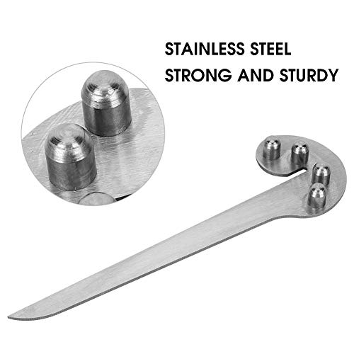 Center Finder Gauge, Multifunction Portable Wookworking Center Gauge, for Angle Marking Metal Machining - Thumbnail 2