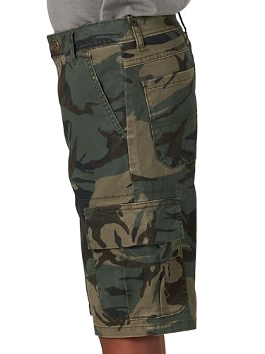 Wrangler Authentics Pantalón Corto Cargo clásico para niño de algodón 5