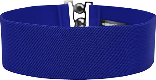 BlackButterfly Wide Elastic Waist Cinch Stretch Waistband Retro Clasp Buckle Belt2