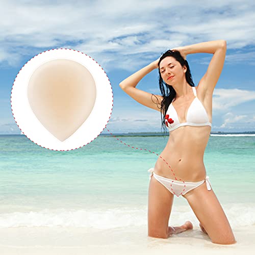 VALICLUD 2pcs Camel Toe Pad Concealer Silicone Seamless Invisible Silicone Guard Reusable for Women Leggings Swimwear