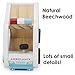 Wooden Wheels Natural Beechwood Chunky Cars and Vehicles Imagination Generation | For Children +12 Months | White Ambulance