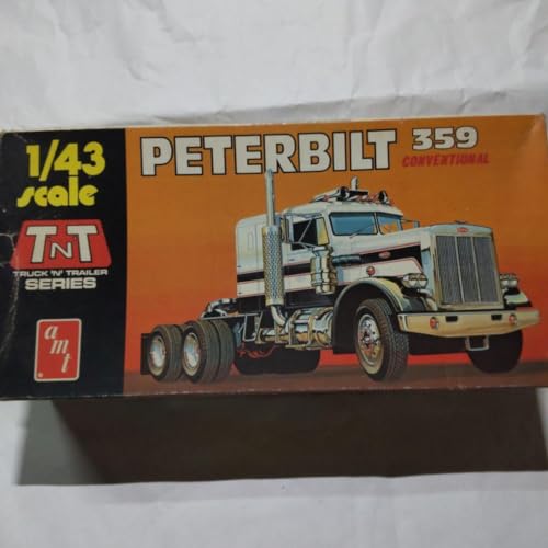 Maquette AMT 143 Peterbilt 359 NQ camion américain miniature à monter
