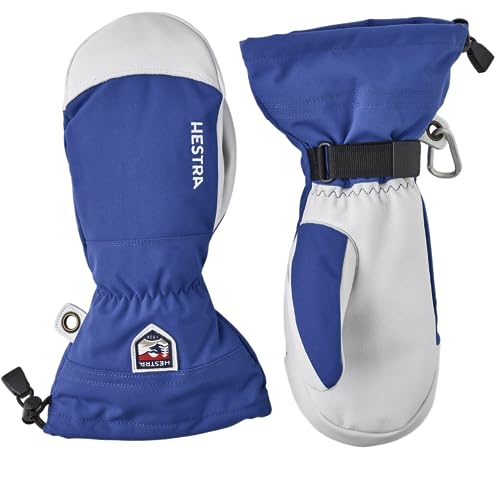 Hestra Army Leather Heli Ski Mitt, Snow Mitten Glove for Skiing & Snowboarding for Men & Women